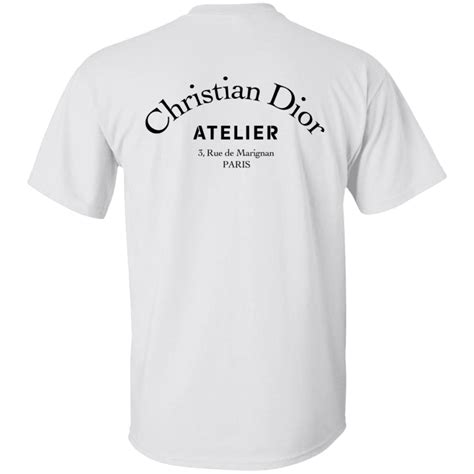 christian dior atelier t shirt rue de marignan|christian dior jersey price.